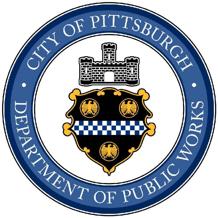 Department seal for Department of Public Works